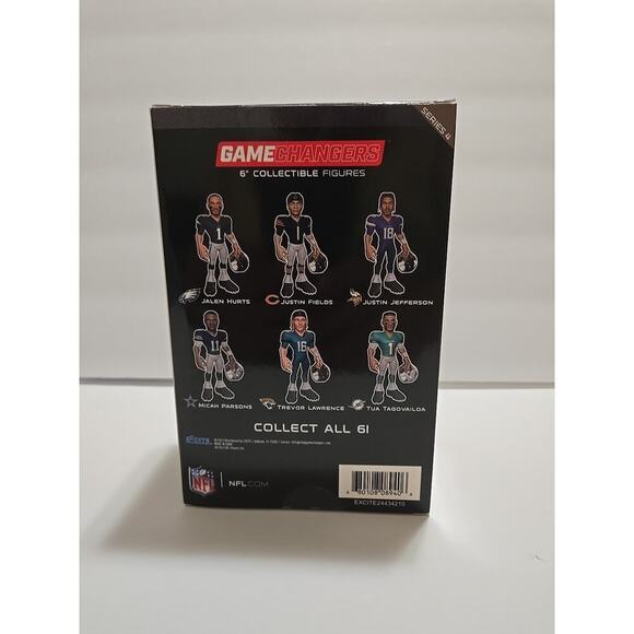 NFL Game Changers Series 4 Justin Jefferson #18 Vikings 6" Collectible Figure - Picture 3 of 7